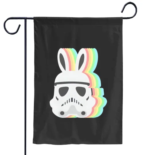 Storm Trooper Easter Garden Flags, Star Wars Easter Garden Flags, Star Wars Disney Garden Flags