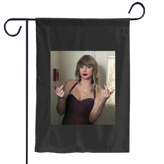 Discover Taylor Singer Funny Garden Flags