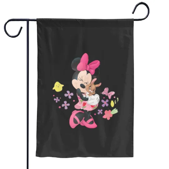 Disney Easter Minnie And Bunny Vintage Garden Flags