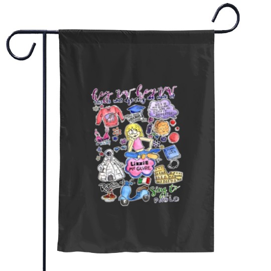 Disney Cute Lizzie McGuire Garden Flags,  Garden Flags, This Is What Dreams Are Made