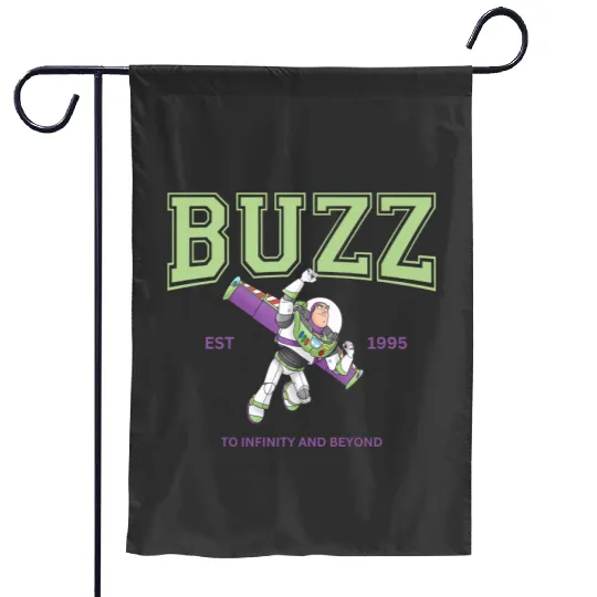 Buzz Lightyear Garden Flags, Toy Story Garden Flags, Disneyland Garden Flags, Disney Garden Flags