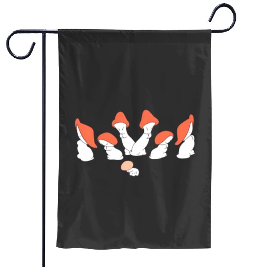 Fantasia Chinese Dancing Mushrooms Garden Flags / Fantasmic Disneyland