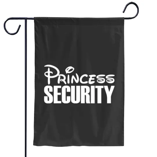 Disney Princess Security Disney Garden Flags, Disney Dad Garden Flags