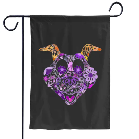 Figment Garden Flags, Disney Figment Garden Flags, Figment Flower and Garden