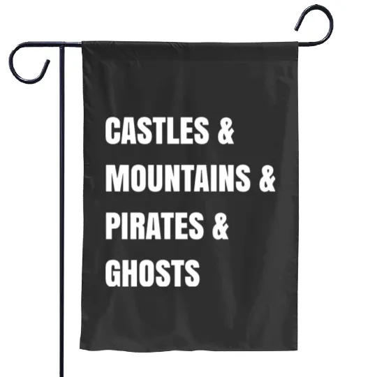 Castles & Mountains & Pirates & Ghosts - Disney - Garden Flags