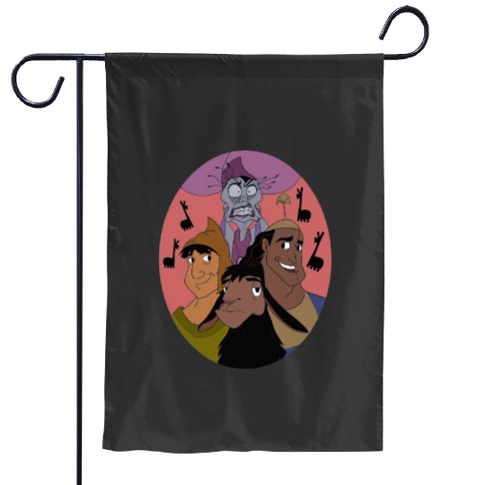 New Groove Crew (Alt) - Disney - Garden Flags