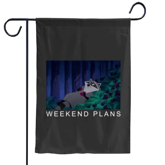 Disney Pocahontas Meeko Raccoon Weekend Plans Garden Flags