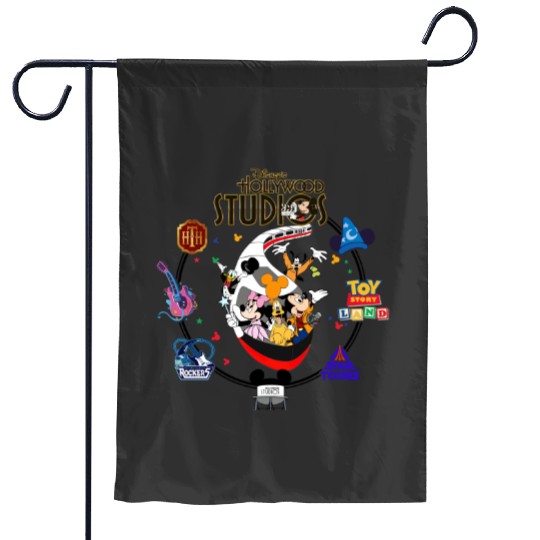 Disney Hollywood Studios Garden Flags, Mickey and Friends Hollywood Studios Garden Flags