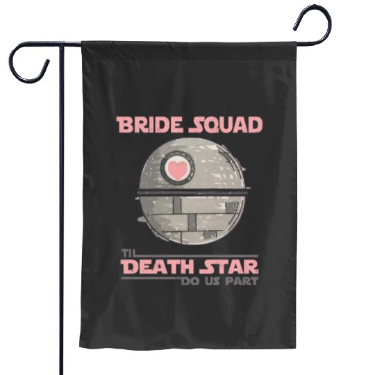 Disney Bride Squad Garden Flags,  Garden Flags, Star Wars Wedding Party Garden Flags, Disney Star Wars Garden Flags, Disney Bachelorette Party Garden Flags