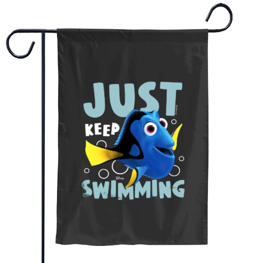 Disney Finding Dory Just Keep Swimming Graphic Garden Flags,WDW Magic Kingdom Disneyland Vacation Gift