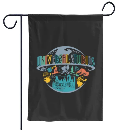Universal Studios Garden Flags, Universal Orlando Garden Flags, Disney Universal Garden Flags