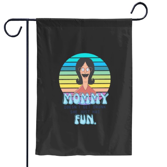 Bobs Burgers Linda Belcher Fun Mom Garden Flags