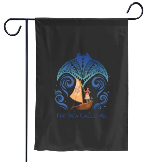 Disney Moana Grandma Tala Moana The Sea Calls Me Garden Flags, Moana Stingray