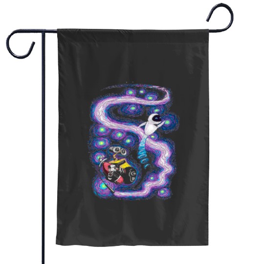 Disney Pixars WallE Cosmic Stars Garden Flags