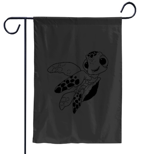 Disney Pixarss Finding Nemo Squirt Outline Pocket Wave Garden Flags
