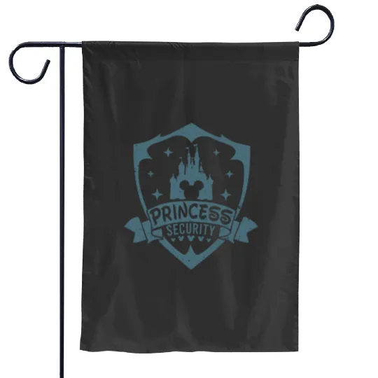 Princess Security Garden Flags, Disney Dad Security Garden Flags, Boyfriend Gift, Disney Dad Garden Flags