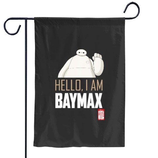 Disney Big Hero 6 TV Series Baymax Hello Graphic Garden Flags
