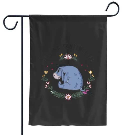 Disney Winnie The Pooh Eeyore Feeling Sentimental Garden Flags