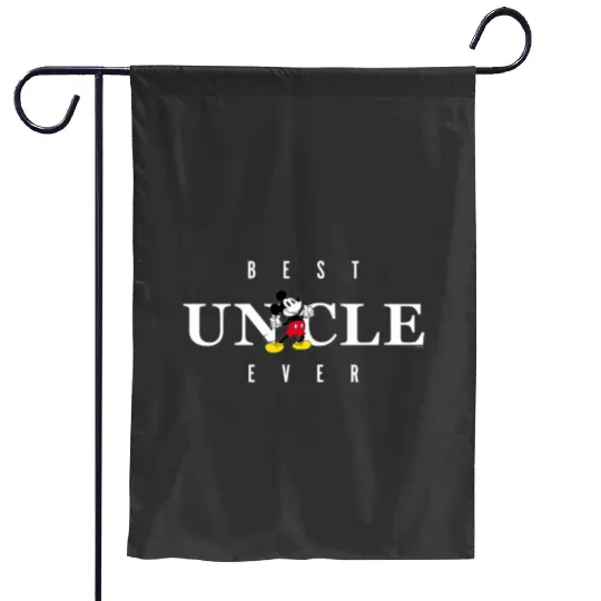 Disney Mickey Mouse Thumbs Up Best Uncle Ever Fathers Day Garden Flags