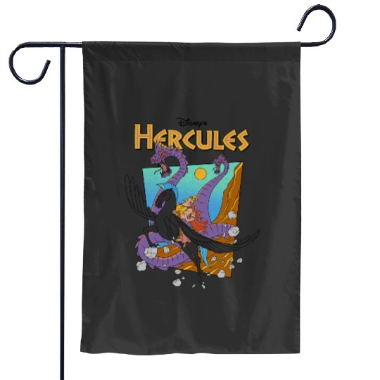 Disney Hercules Hydra Movie Garden Flags