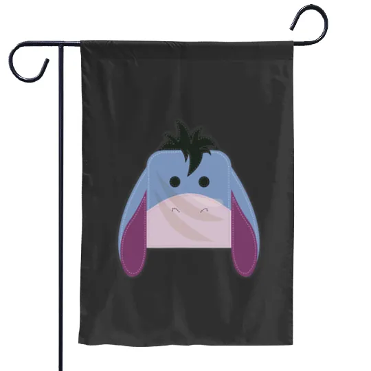 Disney Winnie the Pooh Eeyore Small Block Character Pocket Garden Flags