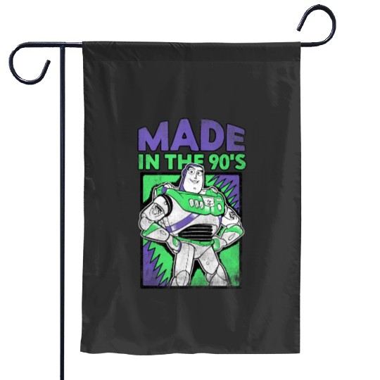 Disney Pixars Toy Story 4 Buzz Lightyear Made In The 90s Garden Flags