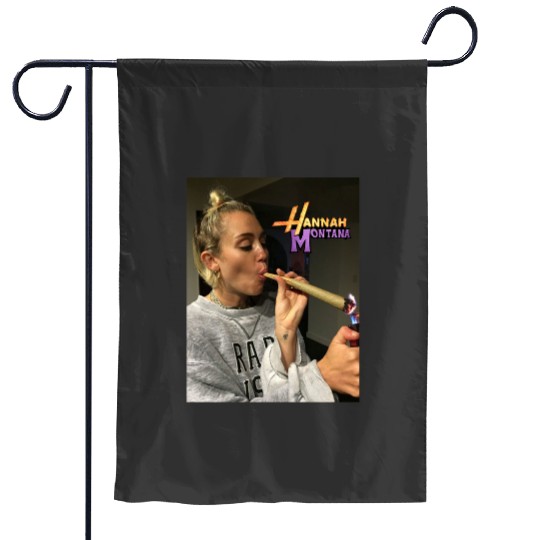 Vintage Hannah Montana Garden Flags, Hannah Montana Fan Garden Flags, Disney Garden Flags