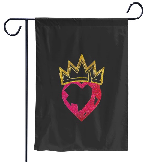 Disney Descendants 2 Evie Heart Crown Garden Flags