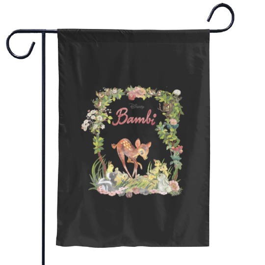Disney Bambi Floral Portrait Garden Flags