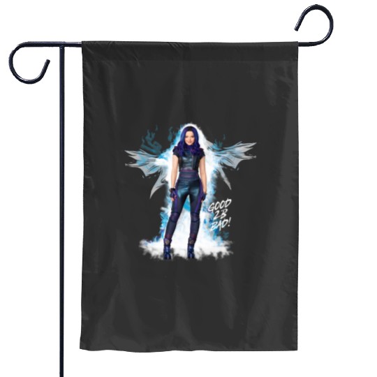 Disney Descendants 3 Mal Good to Be Bad Garden Flags