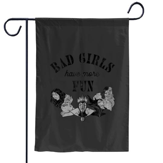 Disney Villains Bad Girls Have More Fun Vintages Portraits Zip Garden Flags