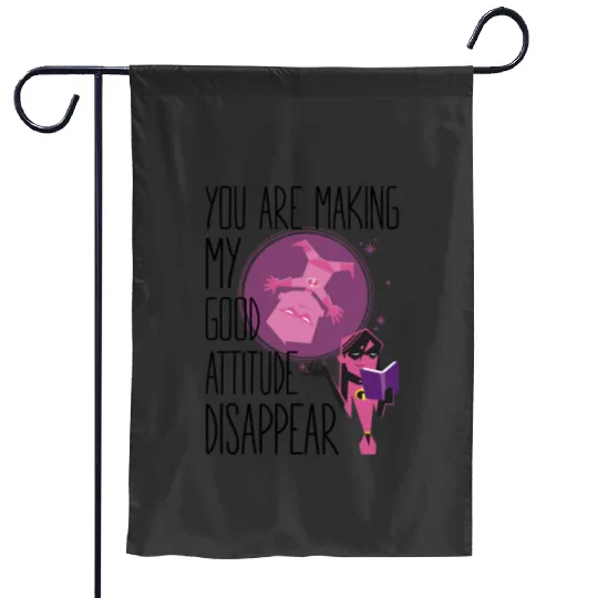 Disney Pixars The Incredibles Dash Violet Good Attitude Garden Flags