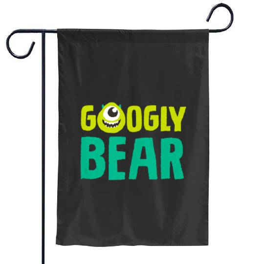 Disney and Pixars Monsters Inc. Mike Wazowski Googly Bear Garden Flags