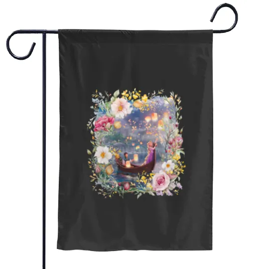 Disney Tangled Rapunzel Garden Flags, Rapunzel Garden Flags