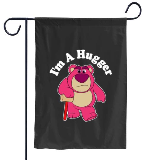 Disney Pixars Toy Story Im A Hugger Lotso The Bear Portrait Garden Flags