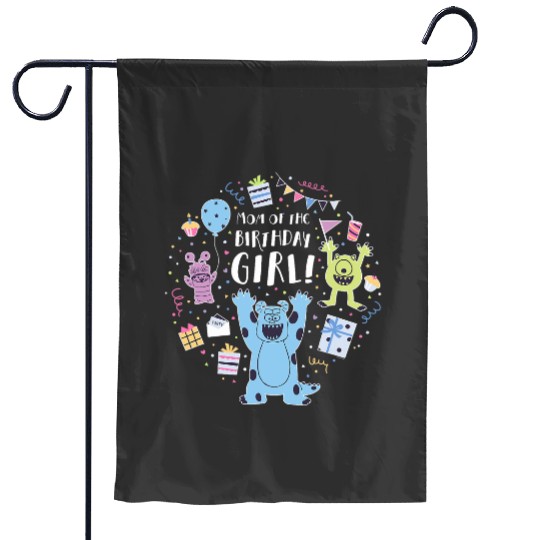 Disney and Pixars Monsters Inc. Mom of the Birthday Girl Garden Flags