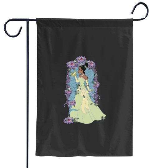 Disney Princess And The Frog Tiana Floral KISSss Garden Flags
