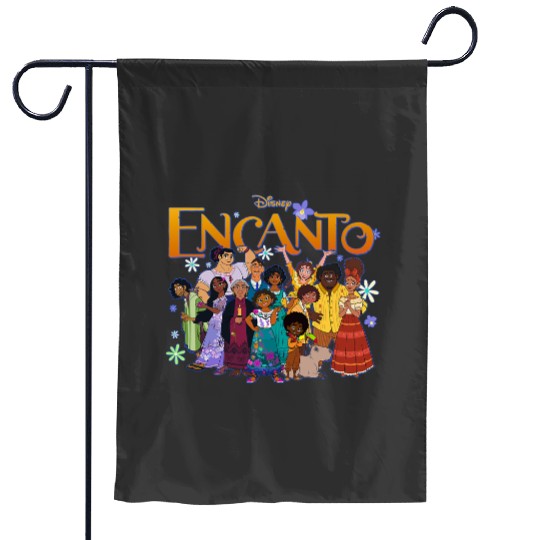 Disney Encanto Family Group Portrait Logo Garden Flags