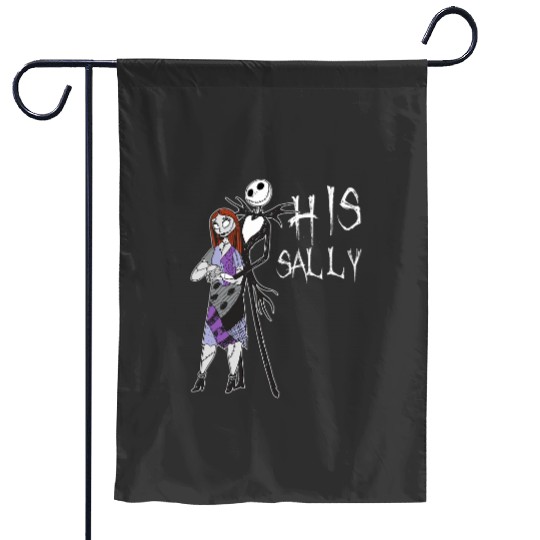 Disney The Nightmare Before Christmas His Sally Garden Flags