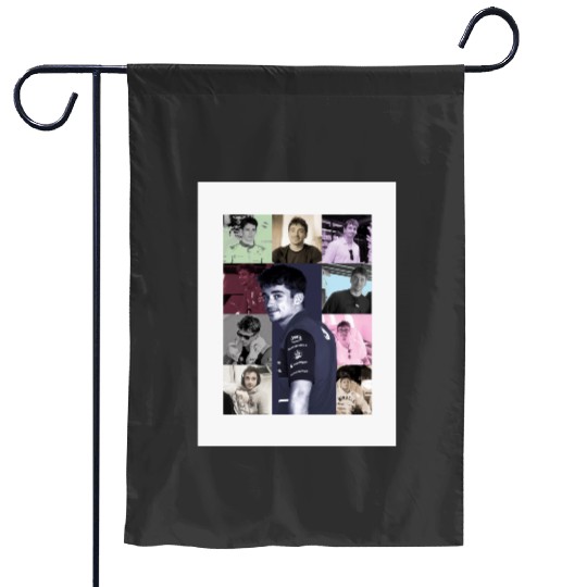 charles leclerc eras tour Garden Flags