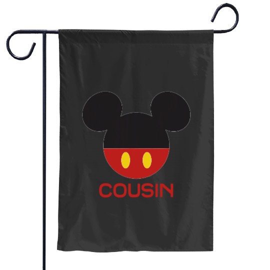 Disney Mickey Mouse Red Shorts Icon Cousin Family Garden Flags