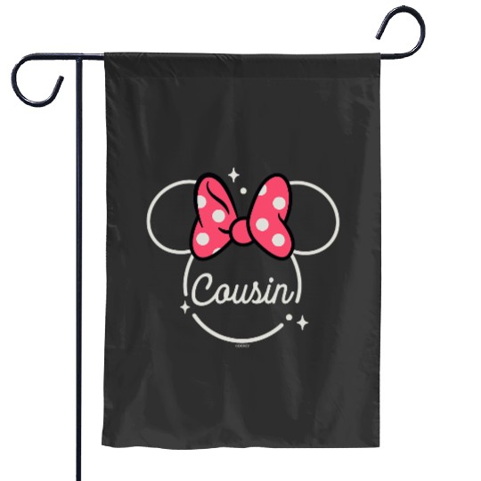 Disney Minnie Mouse Cousin Head Icon Magic Family Trip Garden Flags