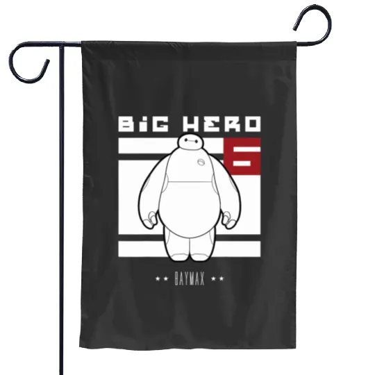 Disney Big Hero 6 Baymax All White Flag Garden Flags