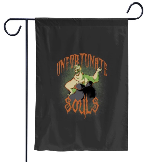 Disney Villains Halloween Ursula Unfortunate Souls Garden Flags