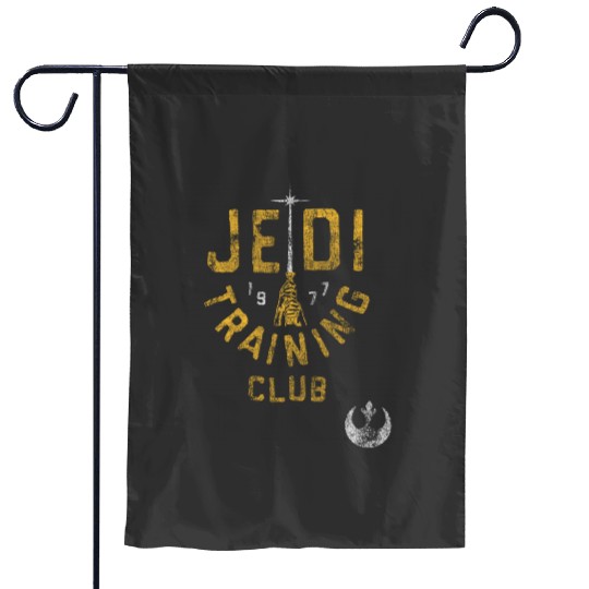 Star Warss Jedi Training Club Distressed Rebels Disney Long Sleeve Garden Flags