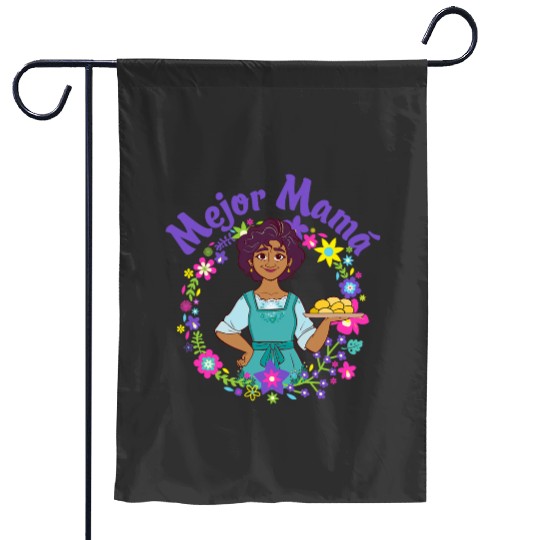 Disney Encanto Julieta Madrigal Mejor Mama Portrait Garden Flags