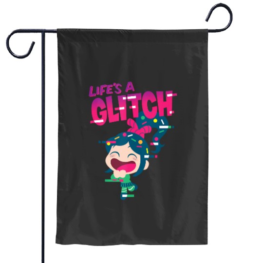 Disney Ralph Breaks the Internet Vanellope Glitch Tank Top Garden Flags