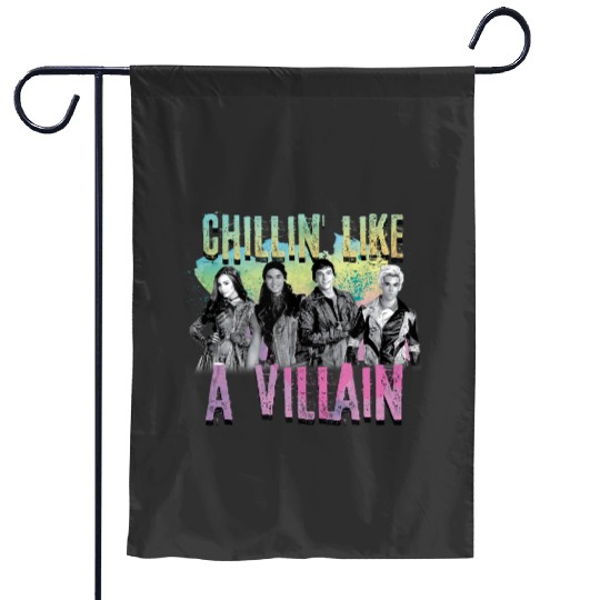 Disney Descendants Chillin Likes A Villain Garden Flags