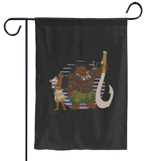 Disney Moana Maui We Are All Voyagers Portrait Garden Flags