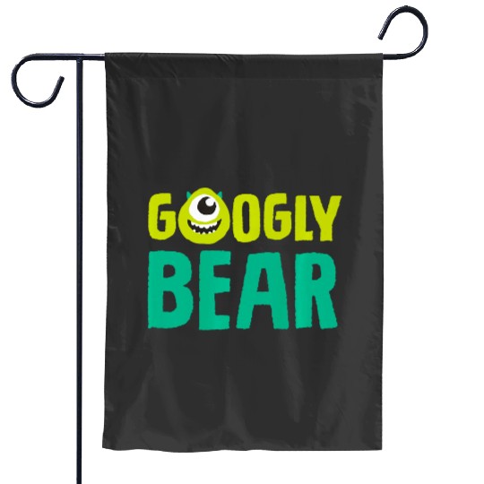 Disney and Pixars Monsters Inc. Mike Wazowski Googly Bear Premium Garden Flags